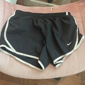 Kid black and white Nike shorts!!! Worn once or twice!!